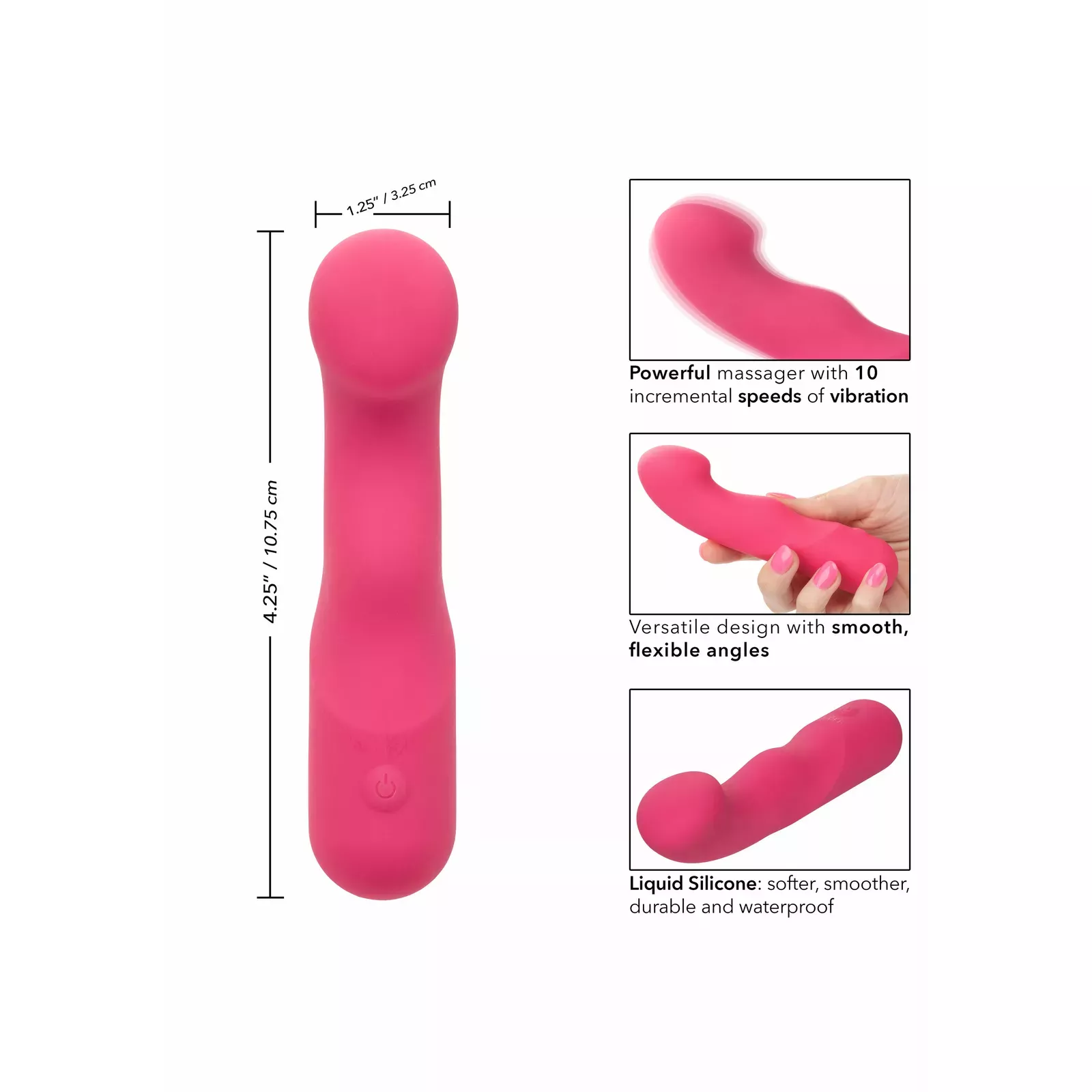 Vibrators CalExotics Pixies Curvy Pink Photo 3