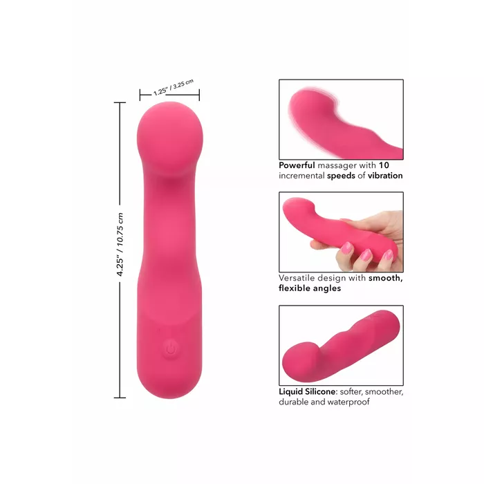Вибратор CalExotics Pixies Curvy Pink Photo 3