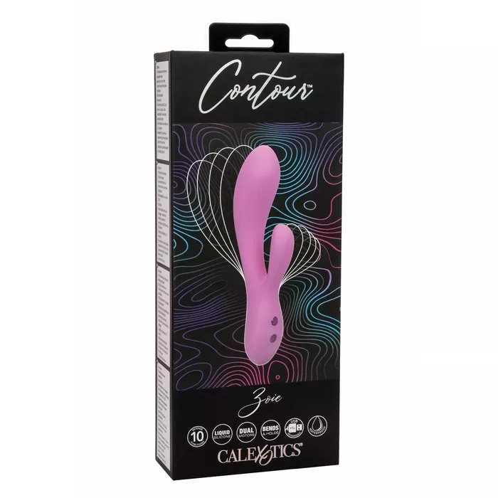 Вибратор CalExotics Contour Zoie Pink Photo 2
