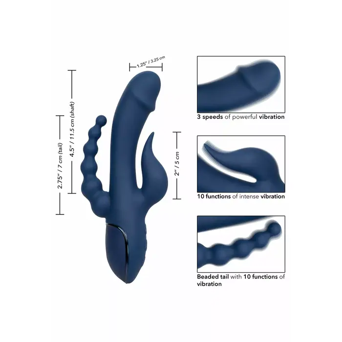 Vibrator CalExotics Triple Orgasm Photo 9