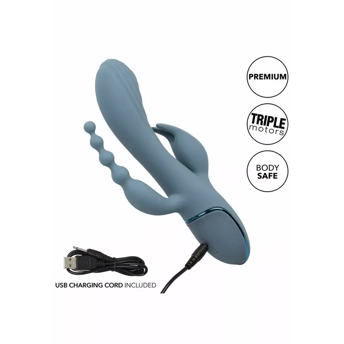 Vibrator CalExotics Triple Ecstasy — 3 motors Photo 11