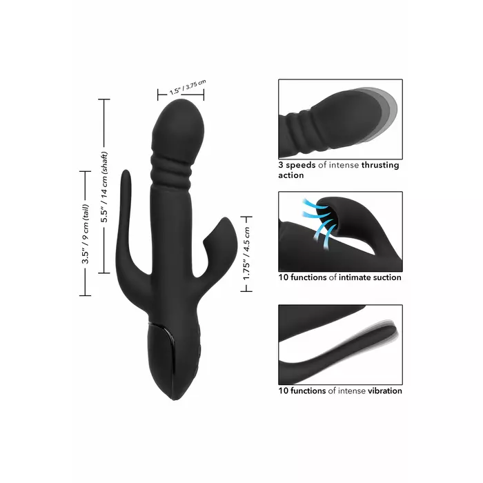 CalExotics Triple Euphoria vibrator — triple-motor Photo 9