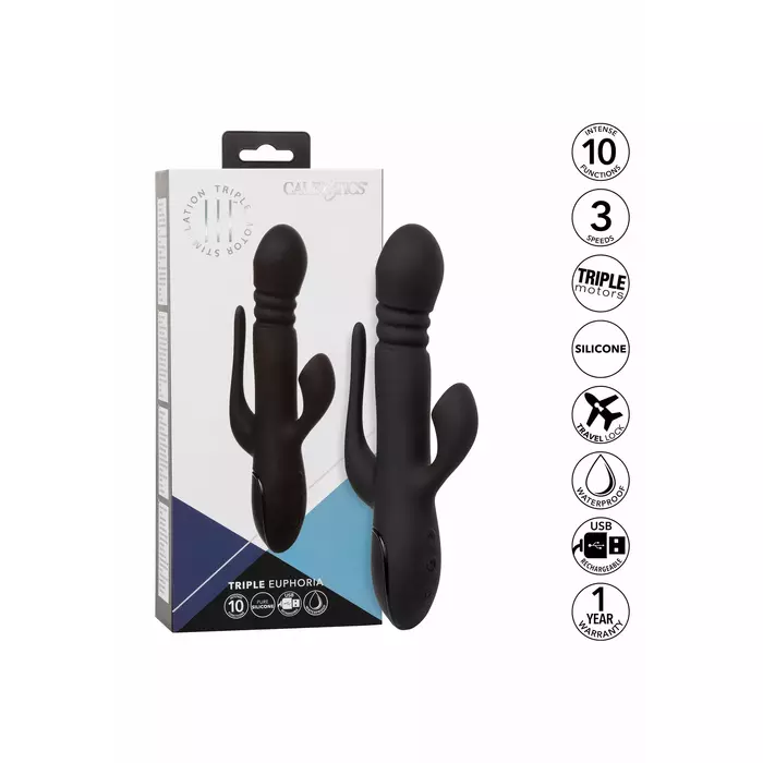 CalExotics Triple Euphoria vibrator — triple-motor Photo 10