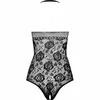 Бодистокинг PASSION BS094 — черный, универсальный Photo 6