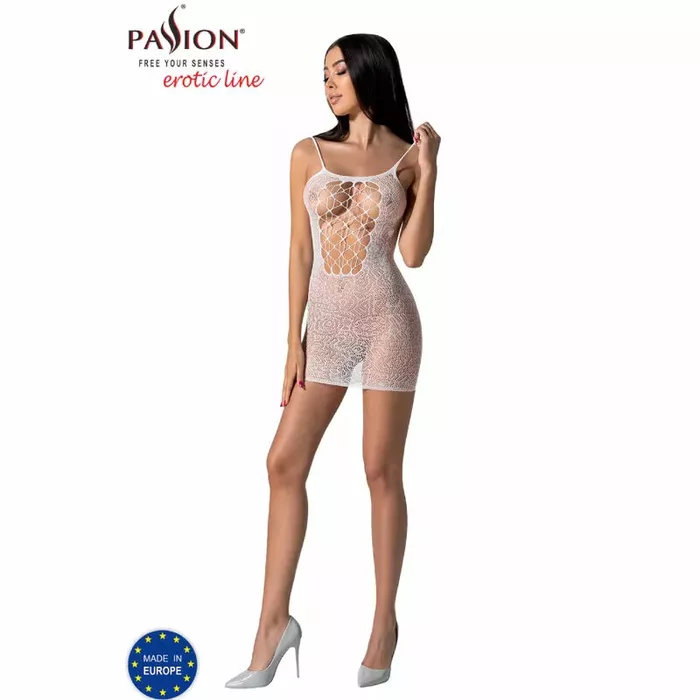 Бодистокинг PASSION BS096 белый one size Photo 3