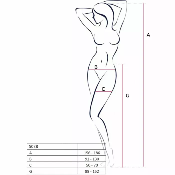 Белые чулки с поясом PASSION S028 Photo 5