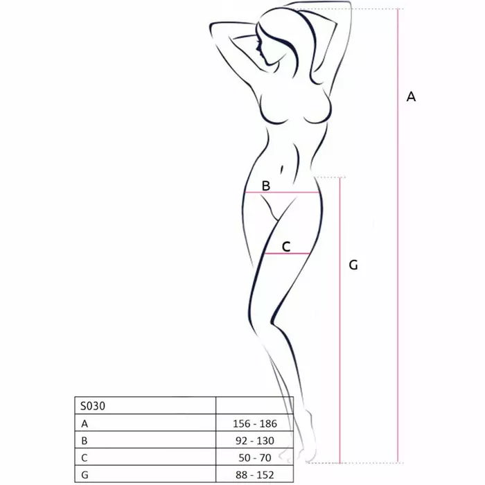 Колготки PASSION S030 — one size, стиль подвязок Photo 7