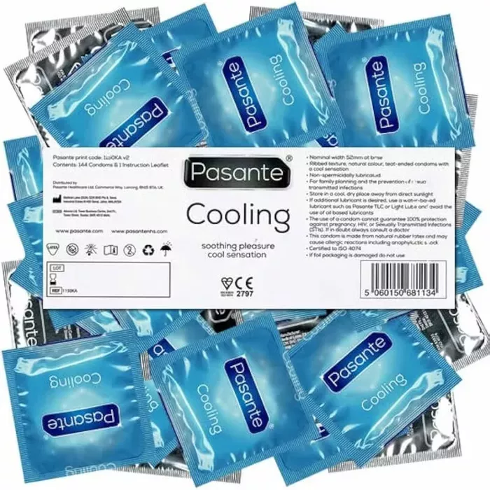 Презервативы PASANTE Cooling Effect 144 шт Photo 3