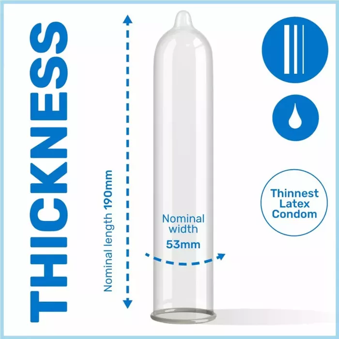 PASANTE Silk Thinest condoms — 144 units Photo 2