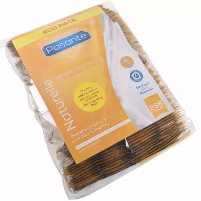 Презервативы PASANTE Eco Pack Naturelle Bag 288 Photo 3