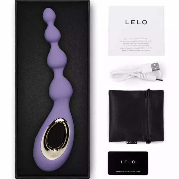 Anal massager Lelo Soraya Beads Violet Photo 3