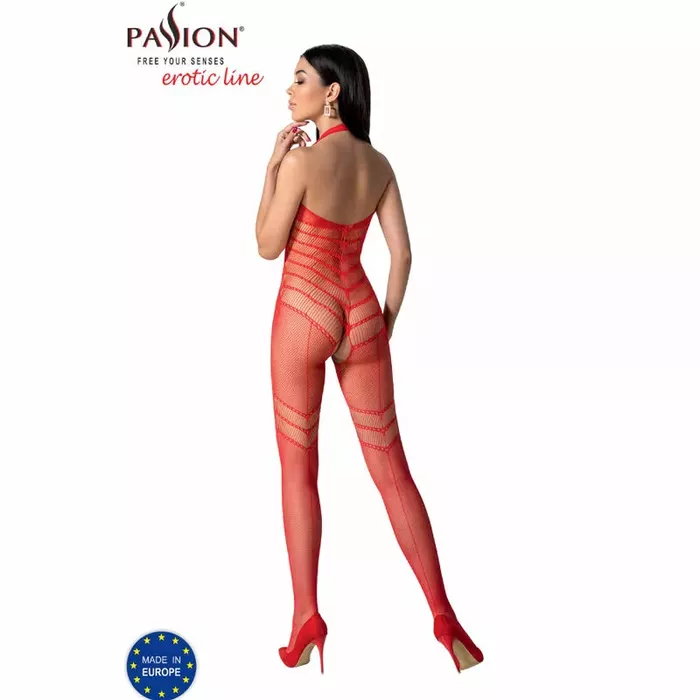 PASSION BS100 bodystocking — red, one size Photo 4