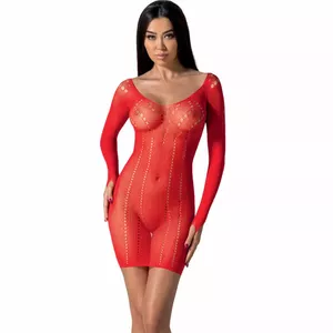 Боди PASSION BS101 красного цвета, единый размер