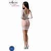 PASSION BS101 Bodystocking - White Lace Design Photo 4