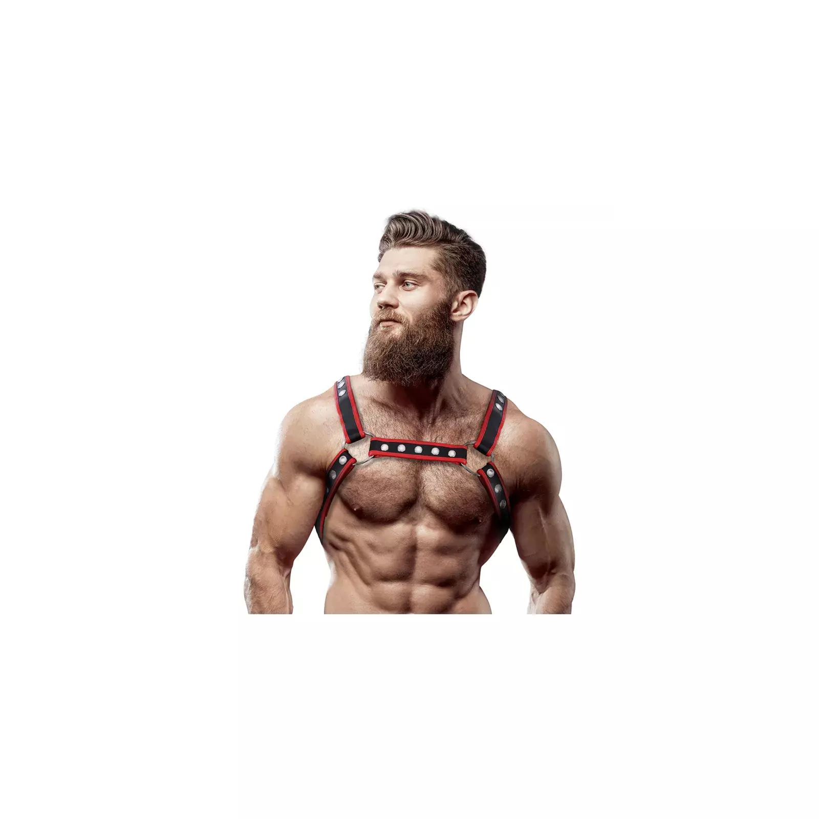 Vīriešu ekoloģiskās ādas krūšu josta D-235866 Photo 1