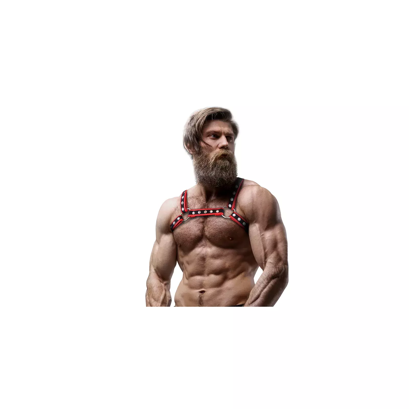 Vīriešu ekoloģiskās ādas krūšu josta D-235866 Photo 3