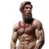 Vīriešu ekoloģiskās ādas krūšu josta D-235866 Photo 3