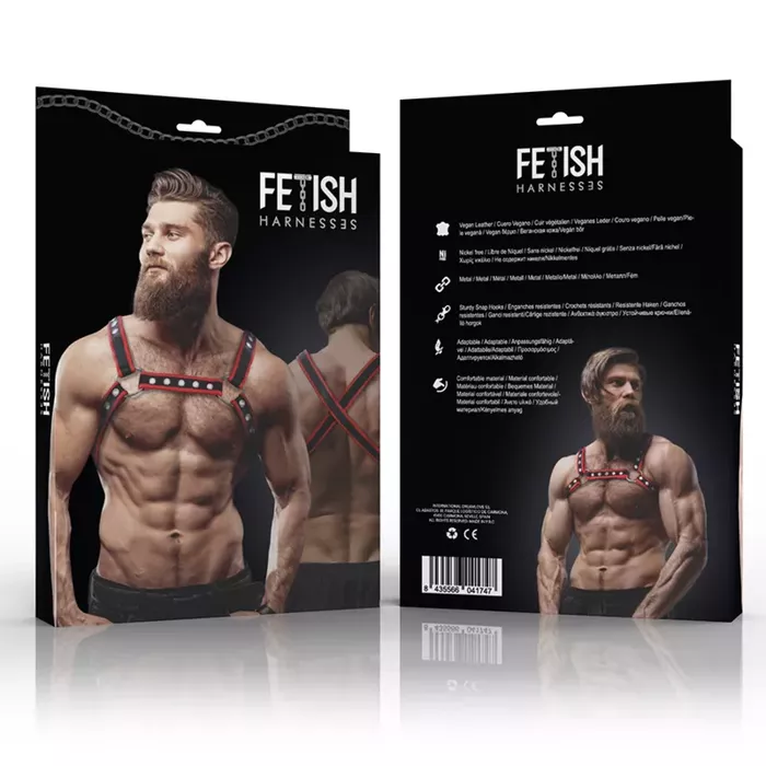 Нагрудная шлейка Chest Bulldog — FETISH SUBMISSIVE ATTITUDE Photo 4