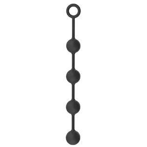 Anal Balls set HIDDEN DESIRE Heavy Anal Balls XLarge — large metal graduated balls for anal training