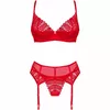 Комплект OBSESSIVE D-236669 — 3 предмета, чёрный M/L Photo 5