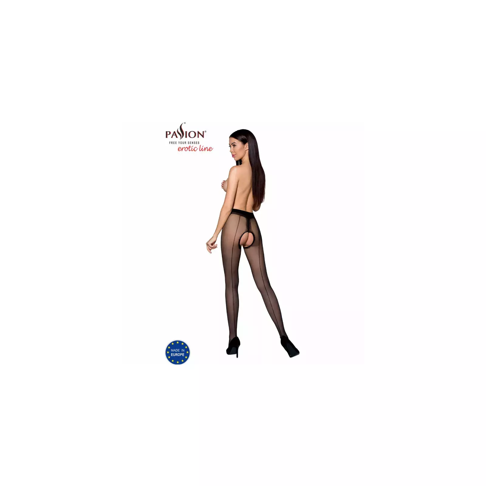 PASSION TIOPEN 022 Black Tights Photo 2