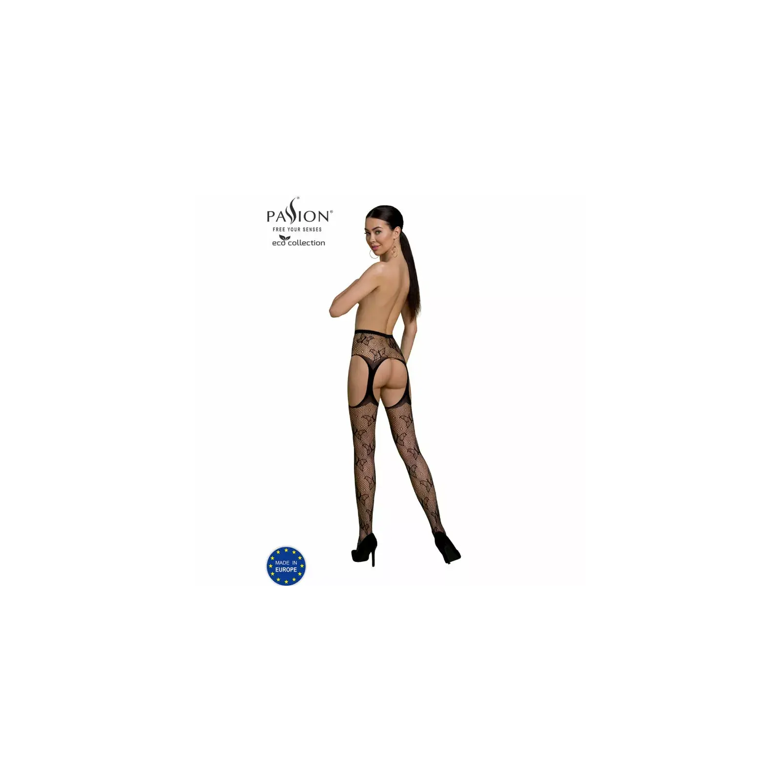 PASSION ECO COLLECTION Bodystocking ECO S001 Photo 2