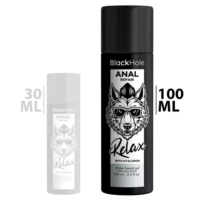 Anālā lubrikants blackhole Relax ar hialuronu — 100 ml Photo 2