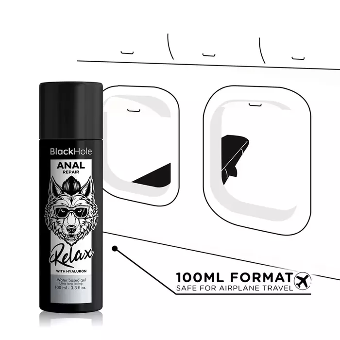 Anālā lubrikants blackhole Relax ar hialuronu — 100 ml Photo 5
