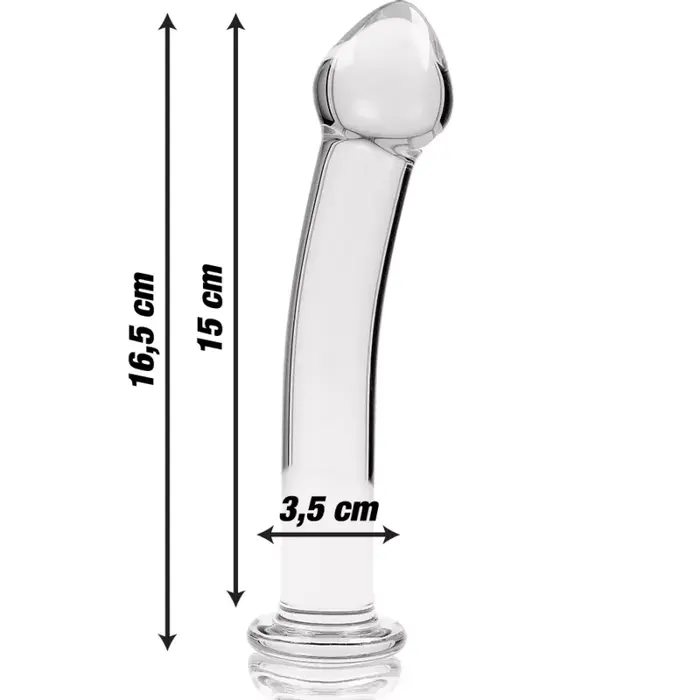 Glass dildo NEBULA SERIES BY IBIZA Model 11 Photo 3