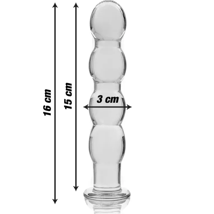 Glass dildo NEBULA SERIES BY IBIZA Model 10 Photo 3