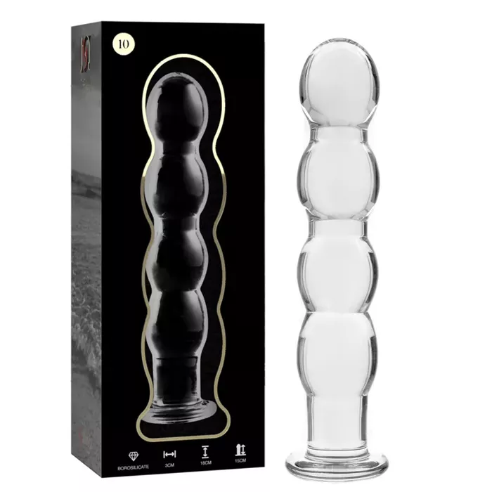 Glass dildo NEBULA SERIES BY IBIZA Model 10 Photo 7