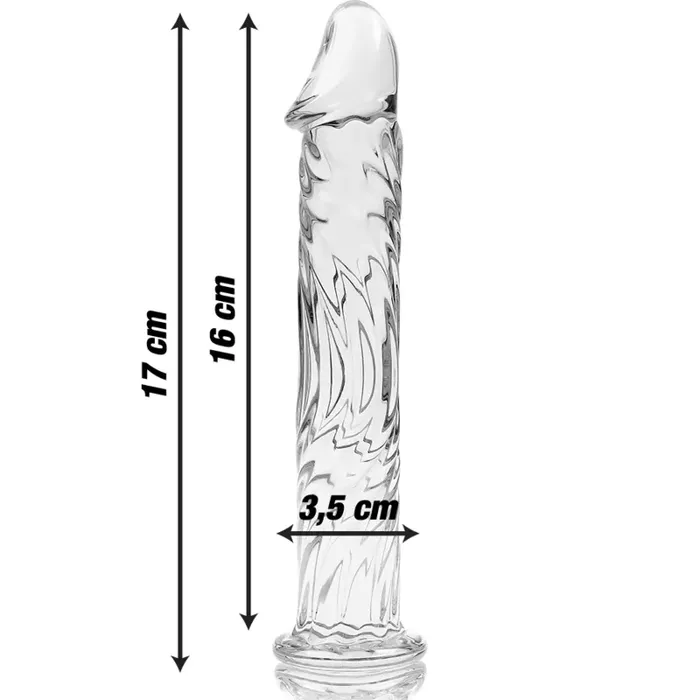 Dildo NEBULA SERIES BY IBIZA Model 12 — borosilicate glass Photo 3