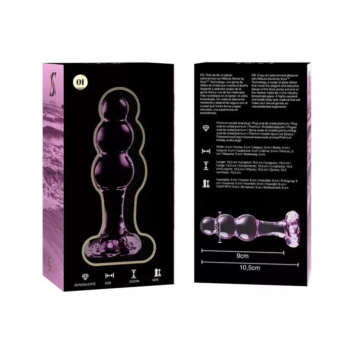 Anal plug NEBULA SERIES BY IBIZA Model 1 Photo 4