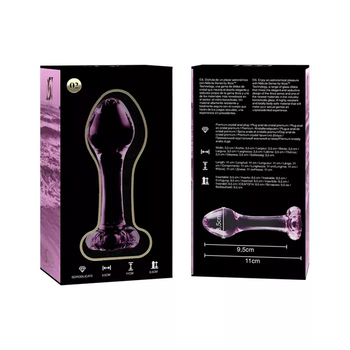 Anal plug NEBULA SERIES BY IBIZA Model 2 Photo 4
