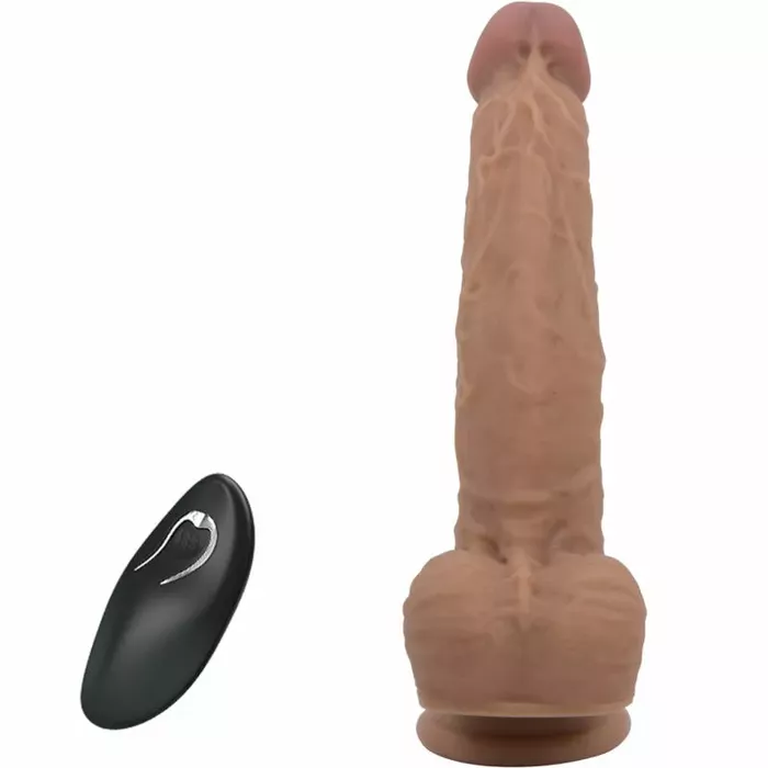 Dildošs BAILE Jonathan — silikons, 21 cm Photo 4
