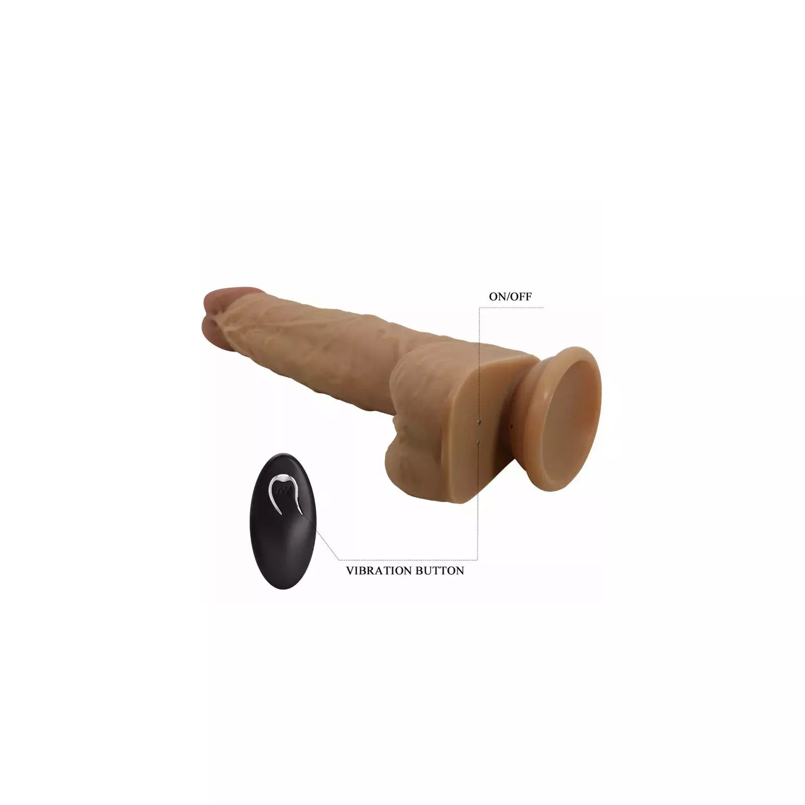 Silicone dildo PRETTY LOVE - JONATHAN, D-236079 Photo 5