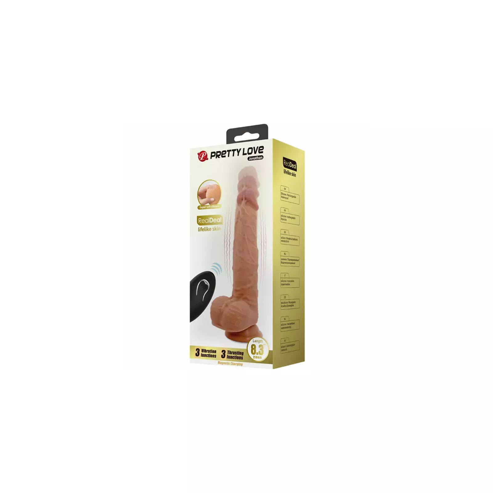 Silicone dildo PRETTY LOVE - JONATHAN, D-236079 Photo 8