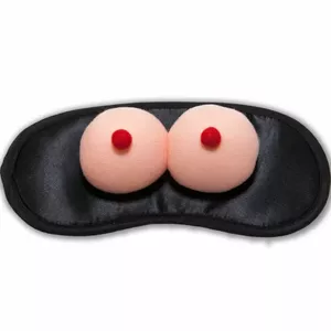 Miega maska diablopicante DIABLO PICANTE - TITS SLEEP MASK, acu pārsegs gulēšanai un atpūtai