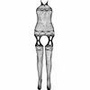 Бодистокинг PASSION BS006 — one-size эко белый Photo 3