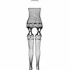 Бодистокинг PASSION BS006 — one-size эко белый Photo 4