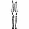Bodystocking PASSION BS013 — one-size melns Photo 3