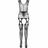 Бодистокинг PASSION BS014 — one-size белый Photo 3
