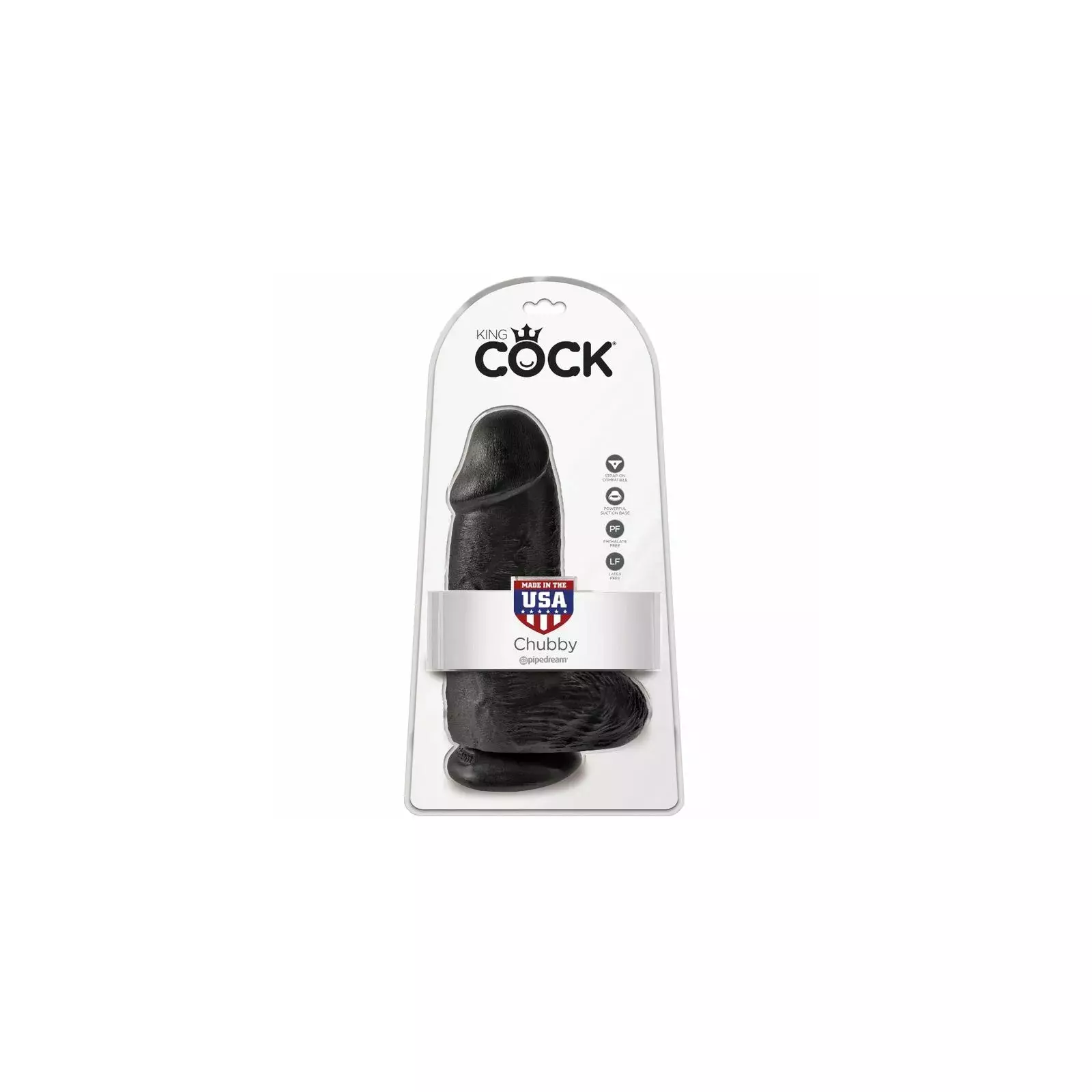 Dildo KING COCK Chubby Reālistisks Penis Photo 6
