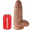 Dildo King Cock Chubby Realistic Penis 23 cm Photo 5
