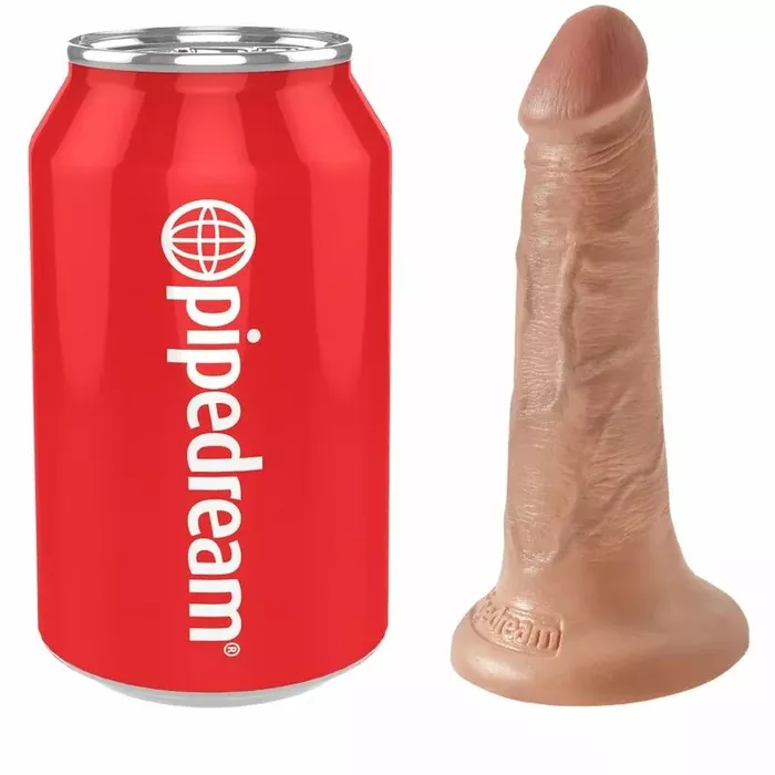 Фаллоимитатор King Cock Realistic Penis 12 см Caramel Photo 5