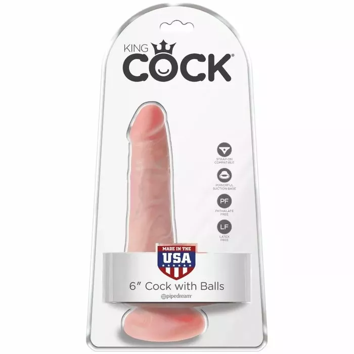 Фаллоимитатор King Cock Realistic Penis 13,5 см Photo 6