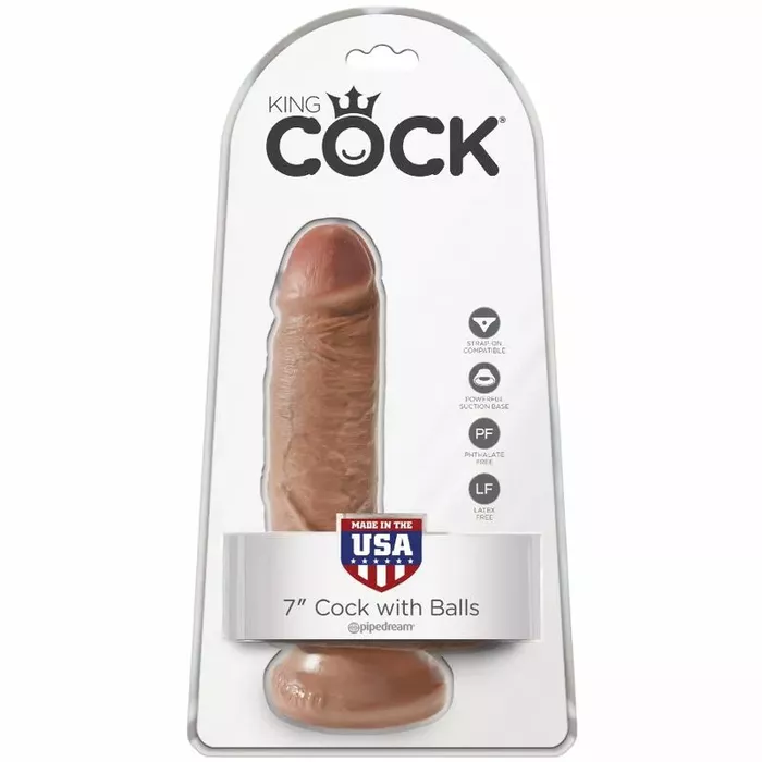 King Cock реалистичный фаллоимитатор с мошонкой 13,2 см Photo 6