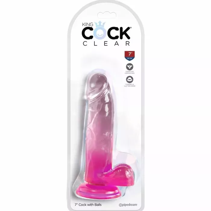 King Cock прозрачный реалистичный 15,2 см Photo 2