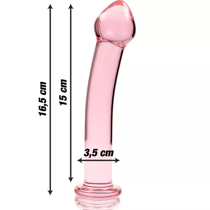 Glass dildo NEBULA SERIES BY IBIZA Model 11 Photo 4