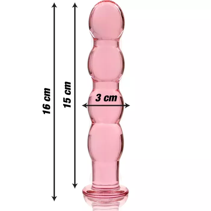 Glass dildo NEBULA SERIES BY IBIZA Model 10 Photo 4